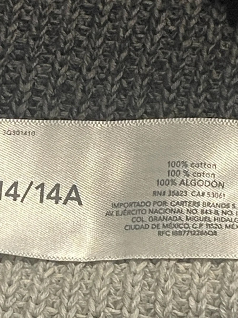 OshKosh Bgosh chunky knit